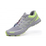 Salomon S-LAB Sense Speed Trail Running Shoes In Gray Green