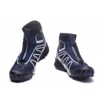 Salomon Snowcross CS Trail Running Shoes In Blue White