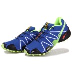 Men's Salomon Speedcross 3 CS Trail Running Shoes In Blue