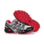 Men's Salomon Speedcross 3 CS Trail Running Shoes In Grey Black