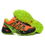 Men's Salomon Speedcross 3 CS Trail Running Shoes In Orange