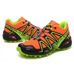 Men's Salomon Speedcross 3 CS Trail Running Shoes In Orange