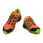 Men's Salomon Speedcross 3 CS Trail Running Shoes In Orange