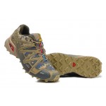 Men's Salomon Speedcross 3 CS Trail Running Shoes In Sand Camouflage