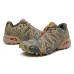 Men's Salomon Speedcross 3 CS Trail Running Shoes In Sand Camouflage