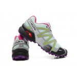 Women's Salomon Speedcross 3 CS Trail Running Shoes In Lake Blue Purple