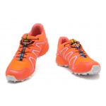 Women's Salomon Speedcross 3 CS Trail Running Shoes In Orange