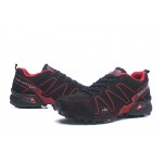 Salomon Speedcross 3 Adventure Shoes In Black Red
