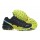 Men's Salomon Speedcross 4 Trail Running Shoes In Black Fluorescent Green