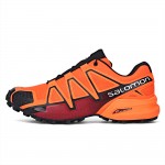 Men's Salomon Speedcross 4 Trail Running Shoes In Orange