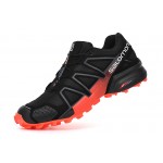 Salomon Speedcross 4 Trail Running Shoes In Orange Black For Men