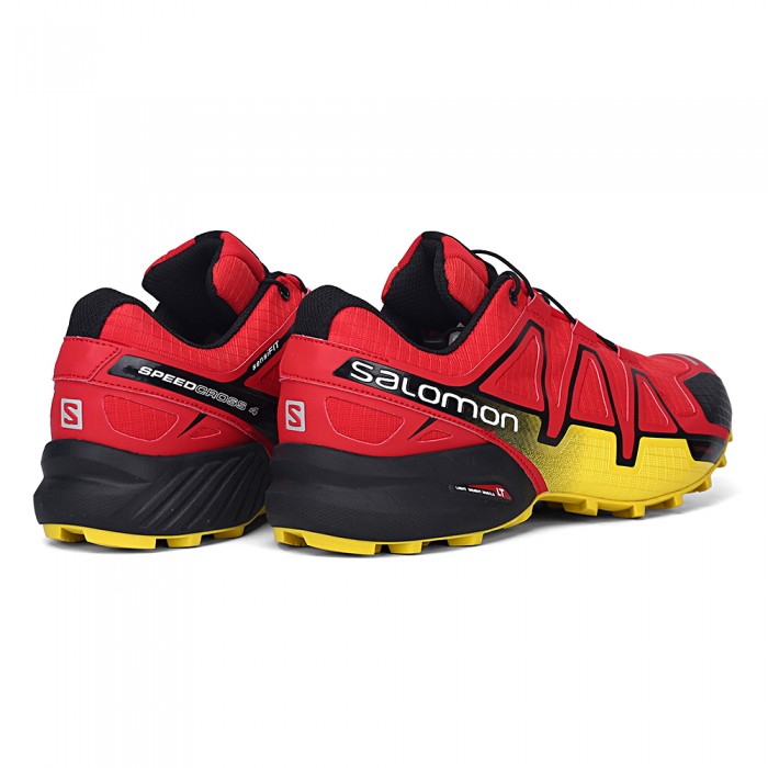 Verwoesten uitvinding Fragiel Men's Salomon Speedcross 4 Trail Running Shoes Red Yellow-Salomon  Speedcross 4 Competitive Price