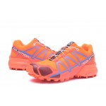 Women's Salomon Speedcross 4 Trail Running Shoes In Orange Wine