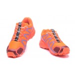 Women's Salomon Speedcross 4 Trail Running Shoes In Orange Wine