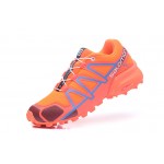 Women's Salomon Speedcross 4 Trail Running Shoes In Orange Wine