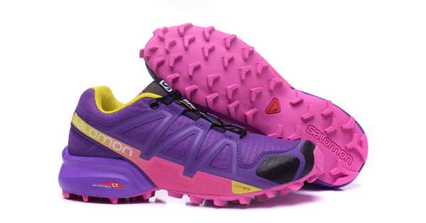 Bestuurbaar verfrommeld Hoe dan ook Women's Salomon Speedcross 4 Trail Running Shoes Purple Rose Red-Salomon  Speedcross 4 6 piece snowboard review