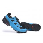 Salomon Speedcross 5 GTX Trail Running Shoes In Black Blue
