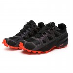 Salomon Speedcross 5 GTX Trail Running Shoes In Black Orange