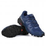 Salomon Speedcross 5 GTX Trail Running Shoes In Deep Blue