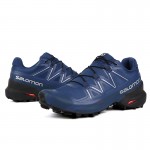 Salomon Speedcross 5 GTX Trail Running Shoes In Deep Blue