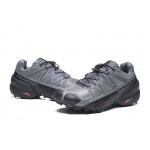 Salomon Speedcross 5 GTX Trail Running Shoes In Gray Black