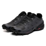 Men's Salomon Speedcross 6 Trail Running Dark Gray Shoes