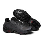 Men's Salomon Speedcross 6 Trail Running Dark Gray Shoes