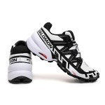 Men's Salomon Speedcross 6 Trail Running White Black Shoes