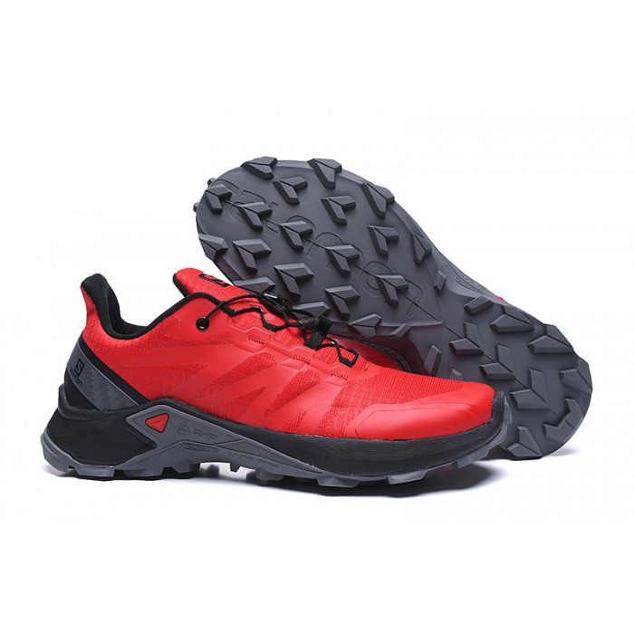 Salomon Speedcross GTX Trail Running Shoes In Red Black