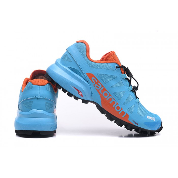 Ved Manchuriet angre Women's Salomon Speedcross Pro 2 Trail Running Shoes Lack Blue Orange-Salomon  Speedcross Pro 2 gore tex hiking boots