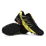Salomon Speedcross Pro Contagrip Shoes In Black Yellow