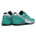 Salomon Speedcross Pro Contagrip Shoes In Lack Blue White