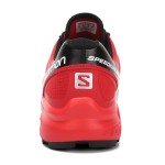 Salomon Speedcross Pro Contagrip Shoes In Red Black