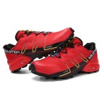 Salomon Speedcross Pro Contagrip Shoes In Red Black
