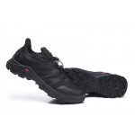 Men's Salomon Supercross Trail Running Black Shoes