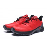 Men's Salomon Supercross Trail Running Red Shoes