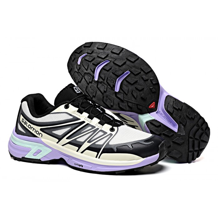 stereo Uitsteken test Salomon XT-Wings 2 Unisex Sportstyle Shoes In Black Purple For Women