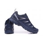 Salomon X ULTRA 3 GTX Waterproof Shoes In Blue White