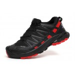 Salomon XA PRO 3D Trail Running Shoes In Black Red For Men