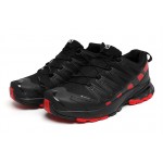 Salomon XA PRO 3D Trail Running Shoes In Black Red For Men