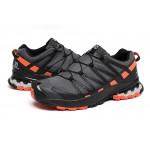 Salomon XA PRO 3D Trail Running Shoes In Gray Black Orange For Men