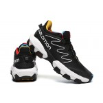 Salomon XA Pro Street Sneakers In Black White Yellow For Men