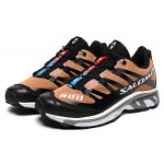 Salomon XT-4 Advanced Unisex Sportstyle Shoes In Black Lightsalmon For Men