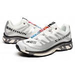 Salomon XT-4 Advanced Unisex Sportstyle Shoes In Silver White For Men