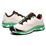 Salomon XT-4 Advanced Unisex Sportstyle Shoes In White Green For Men