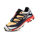 Salomon XT-4 Advanced Unisex Sportstyle Shoes In Yellow Blue For Men