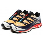 Salomon XT-4 Advanced Unisex Sportstyle Shoes In Yellow Blue For Men