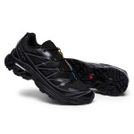 Salomon XT-6 Advanced Unisex Sportstyle Shoes In Black Dark Gray For Men
