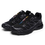 Salomon XT-6 Advanced Unisex Sportstyle Shoes In Black Dark Gray For Men