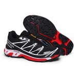 Salomon XT-6 Advanced Unisex Sportstyle Shoes In Black White Red For Men